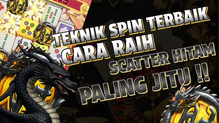 cara raih scatter hitam mahjong